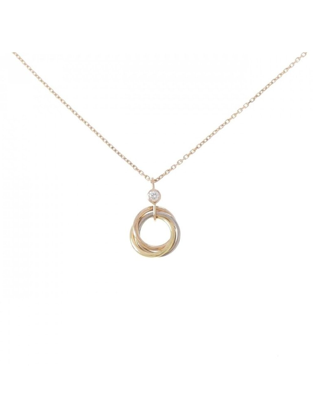 Cartier Trinity Necklace Gold